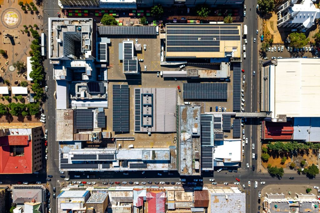 Bloem Plaza 885.5kw Grid-Tied Solar System