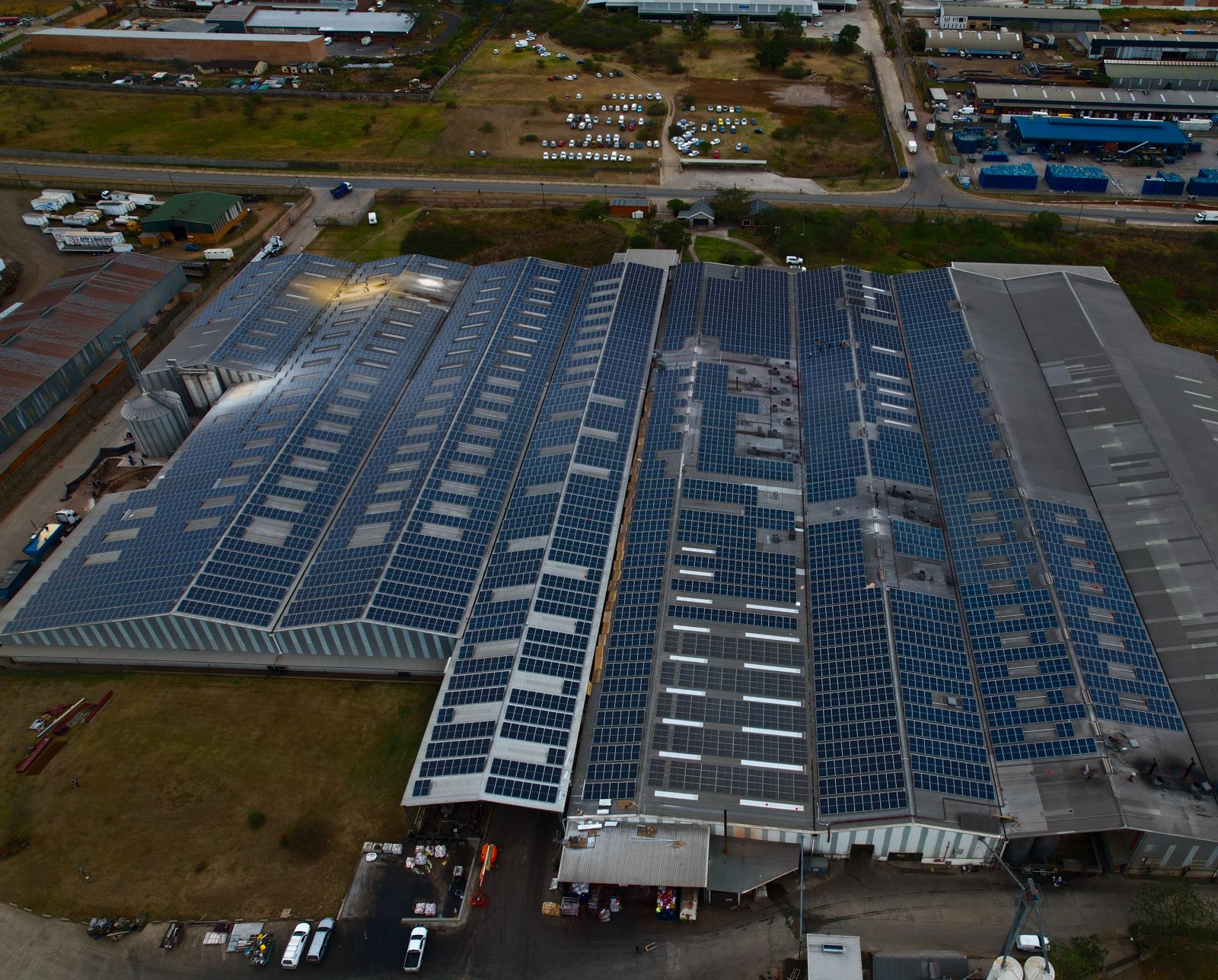 Truda Foods - Pietermaritzburg 2.8MW Rooftop Installation